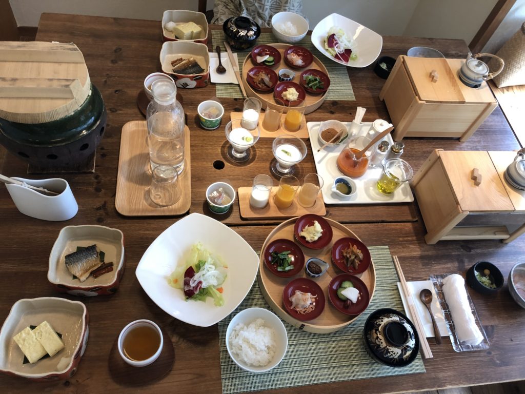おとぎの宿米屋　食事　朝食2019